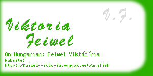 viktoria feiwel business card